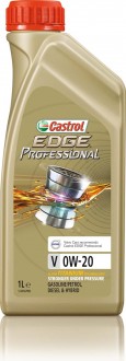 Масло моторное синтетическое "EDGE Professional V Titanium FST 0W-20", 1л